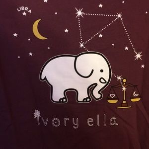 Ivory Ella Zodiac Libra Tee